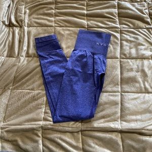 Nvgtn electric blue leggings with no contour
